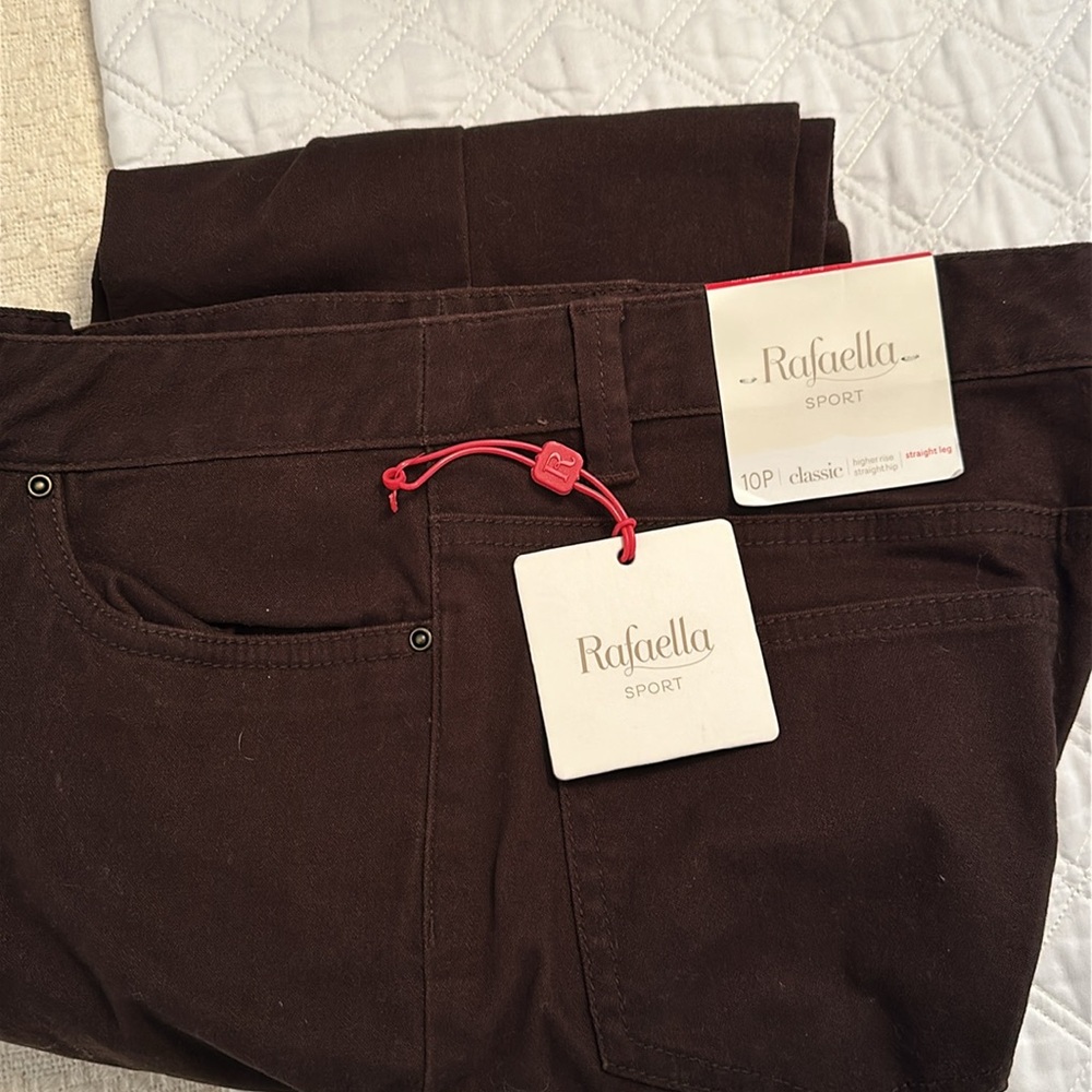 Rafaella Sport Classic Pant NWT 10P